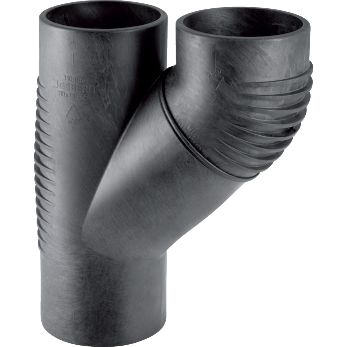 Silent-db20 Parallelabzweig 45Gr d110/110- STLB-Bau Mustervorlage -