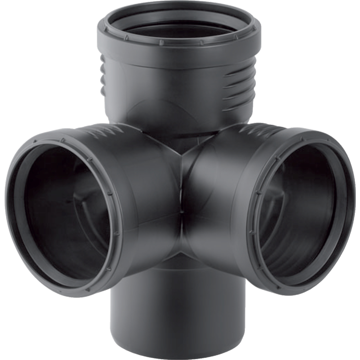 Silent-PP Eckabzweig 87,5Gr d110/110/110- STLB-Bau Mustervorlage -
