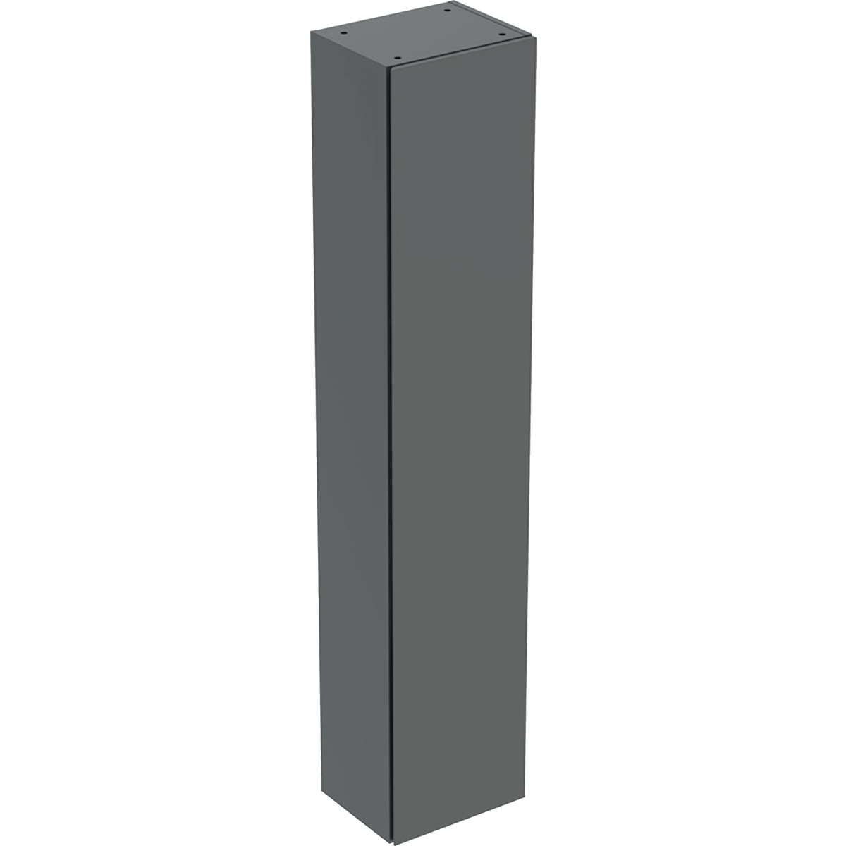 Hochschrank mit einer Tür 36x180x29,1cm, lava matt- STLB-Bau Mustervorlage -