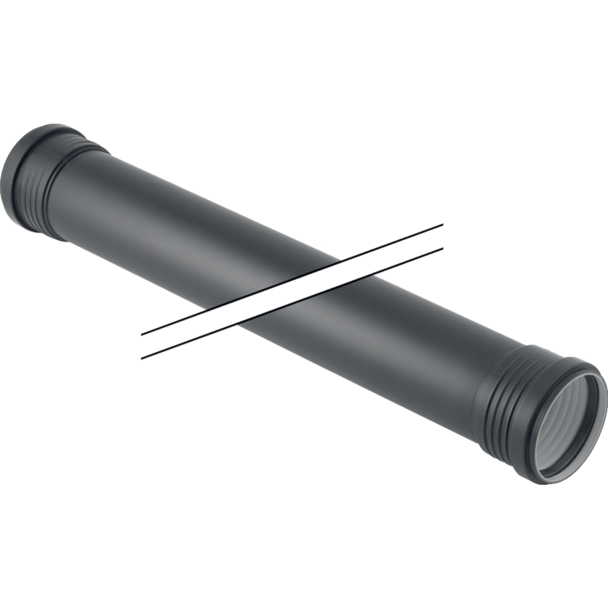 Ţeavă Geberit Silent-PP cu mufă | Catalogul de produse Geberit