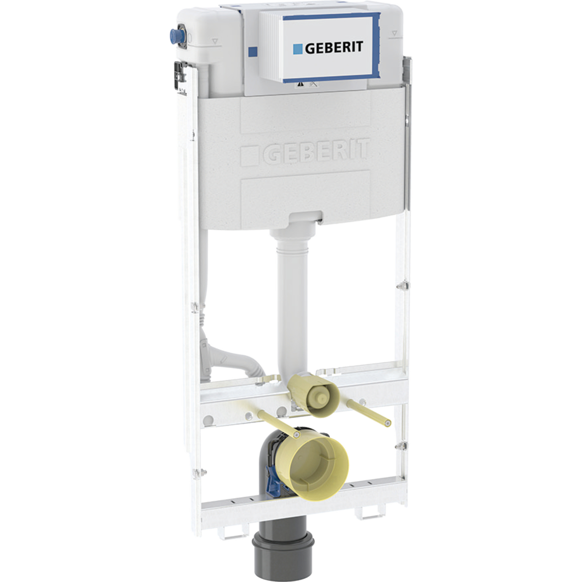 GIS Element f. Wand-WC, 114cm mit Omega UP-SPK 12cm- STLB-Bau Mustervorlage -