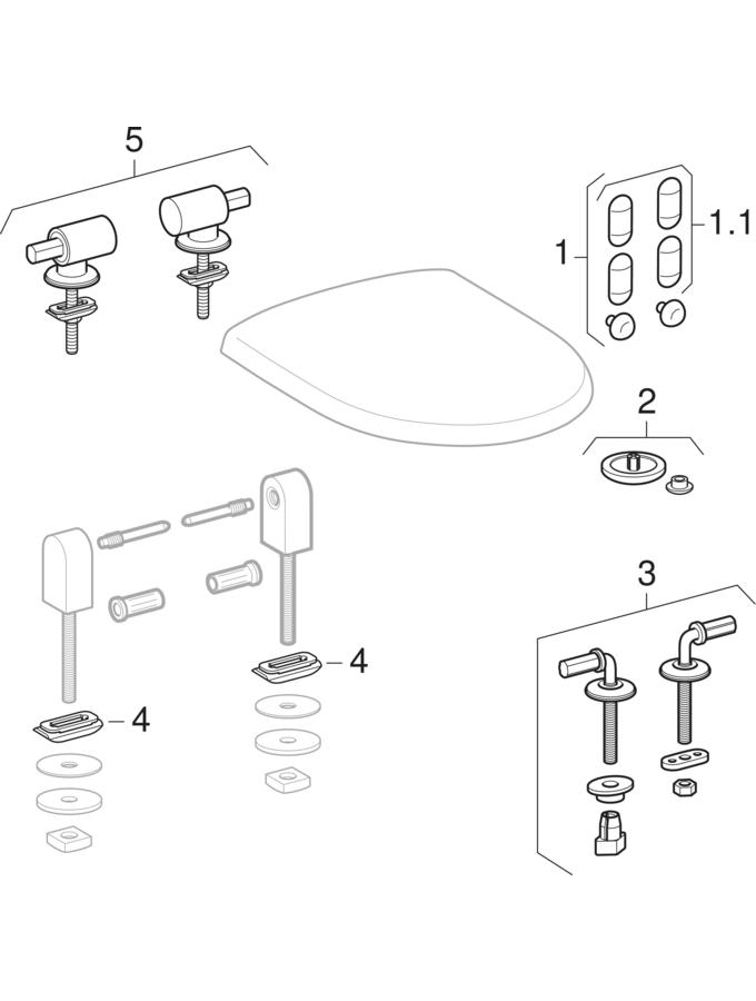 WC seats (Geberit Felino)