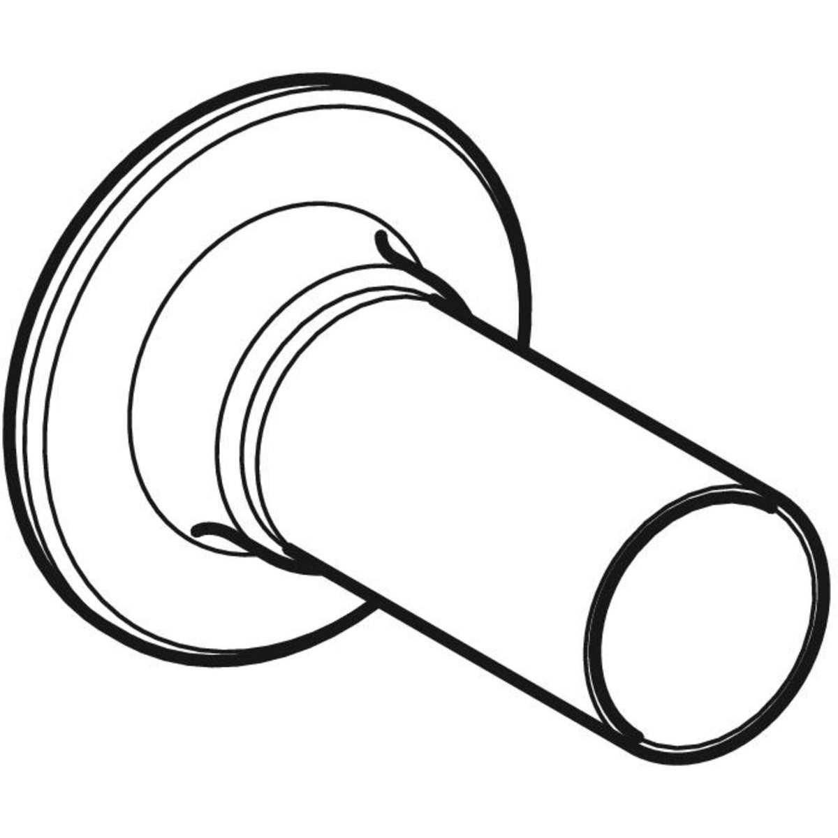 Geberit Mapress Edelstahl Bund mit Einschubende, für Losflansch PN  