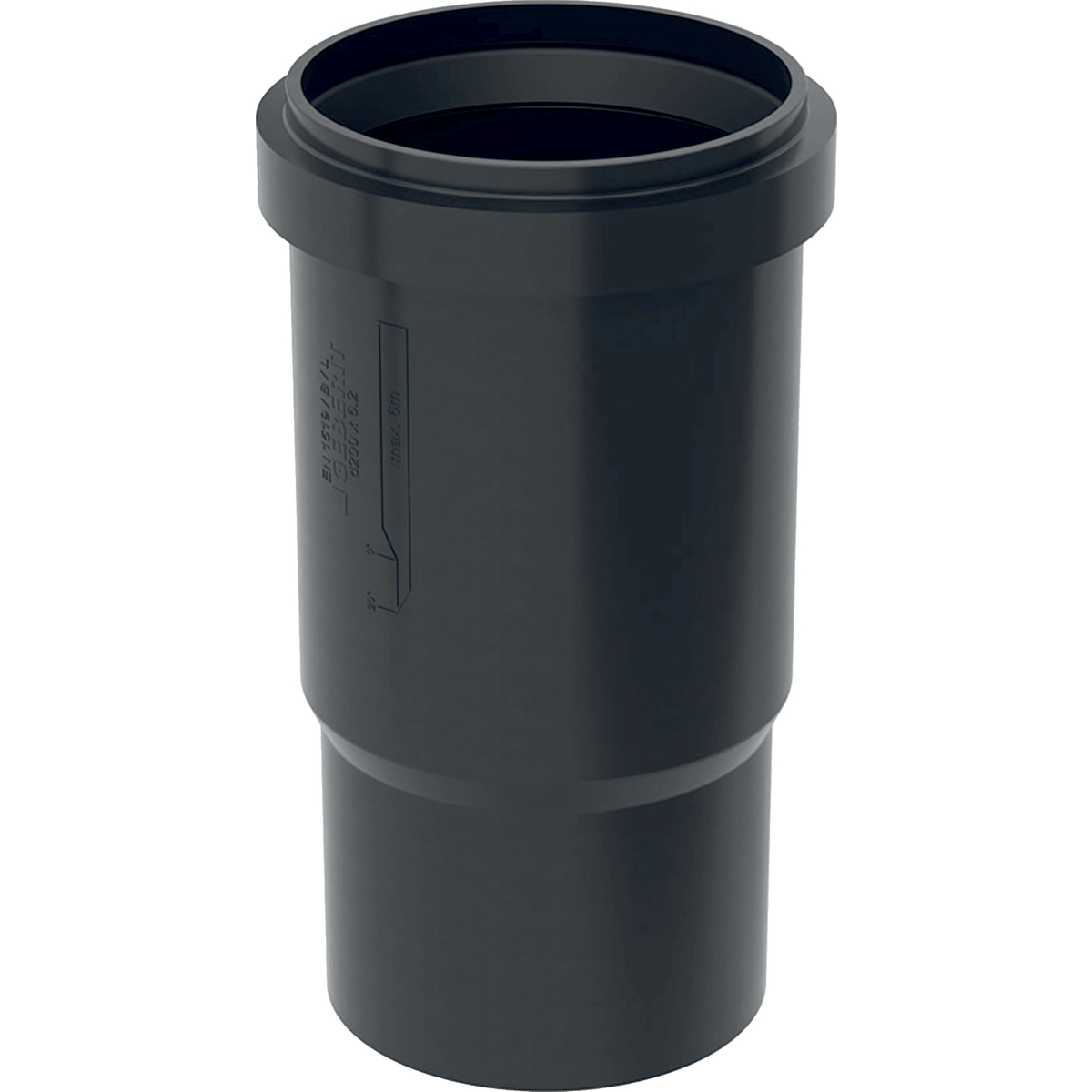 PE Langmuffe d200- STLB-Bau Mustervorlage -