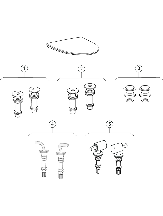 Kovat WC-istuinkannet (Ifö/IDO/Porsgrund Glow, Vinta)