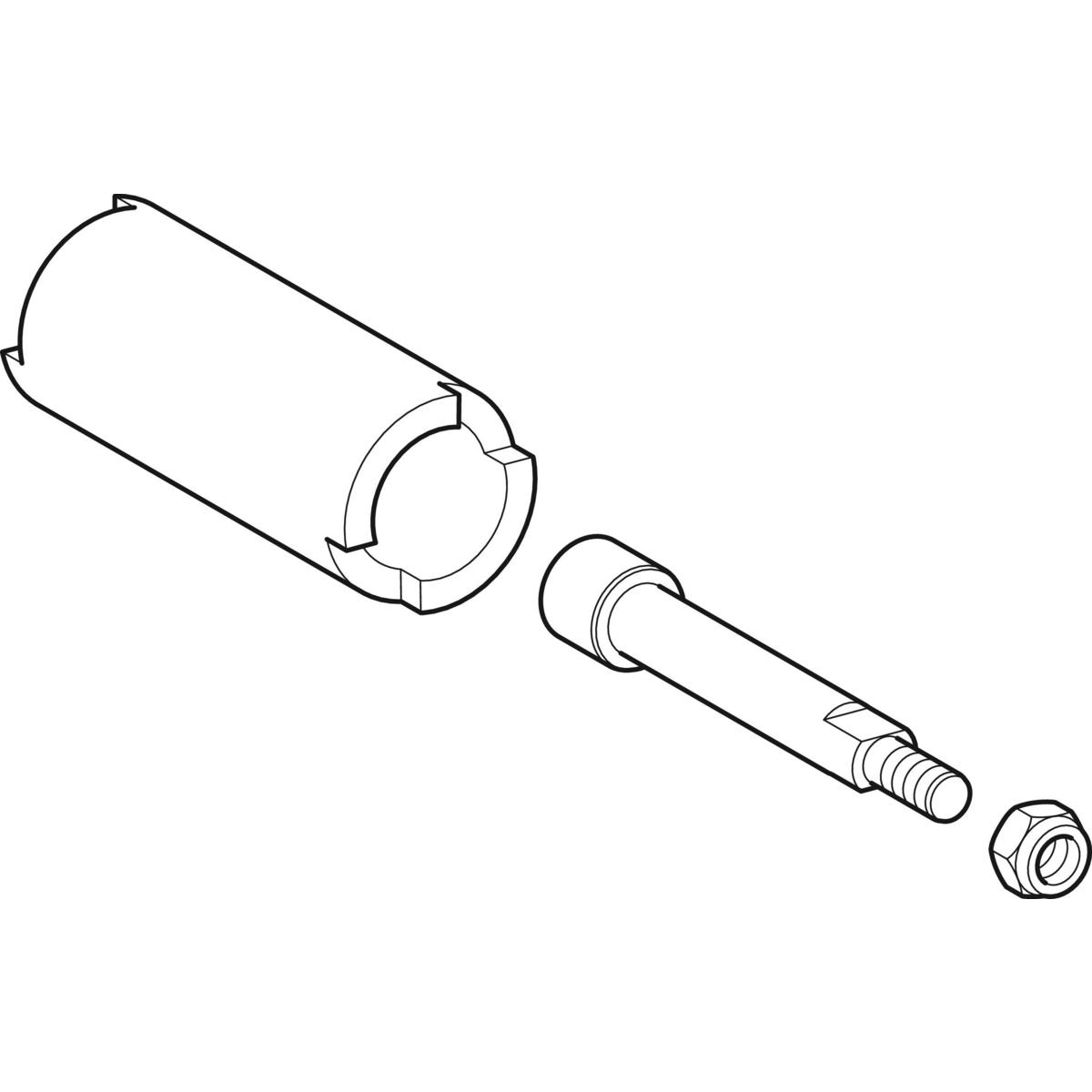 Kalitec Connettore Per Valvole 3 Poli 24V – IP65, Forma A Con LED E Varistore, Trasparente - 3