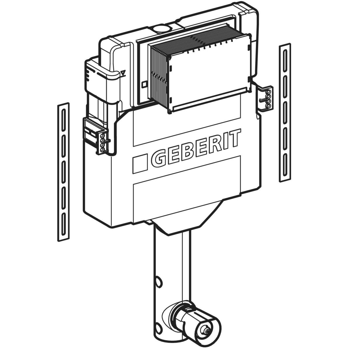 SIGMA - misa GEBERIT stelaż podtynkowy 111.320.00.5 SIGMA miska wirowa