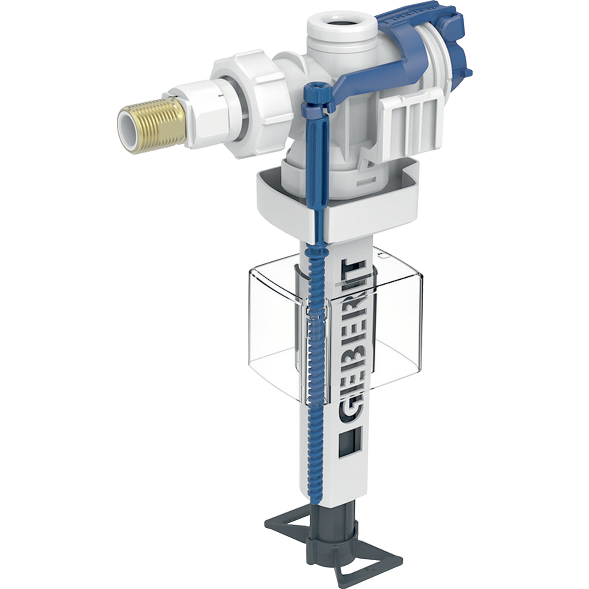 Fluidmaster 550073 Doppelspülventil Für WC – Mit Knopfdruck, Verstellbarer Überlauf & Mengenregulierung – Weiß