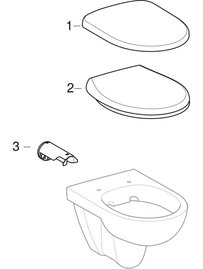 Konzolne WC školjke, Rimfree (Geberit Selnova, Abalona, E100)
