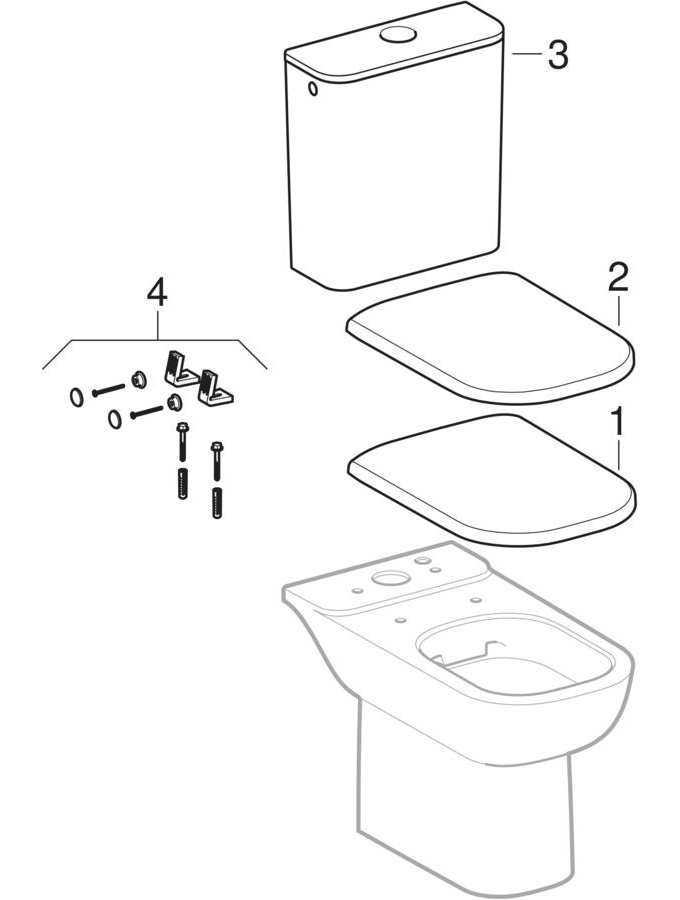 Floor-standing WCs, Rimfree (Geberit Smyle, Jam)
