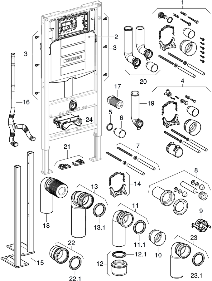 Wall Hung Rubber Kit At Rae Downey Blog