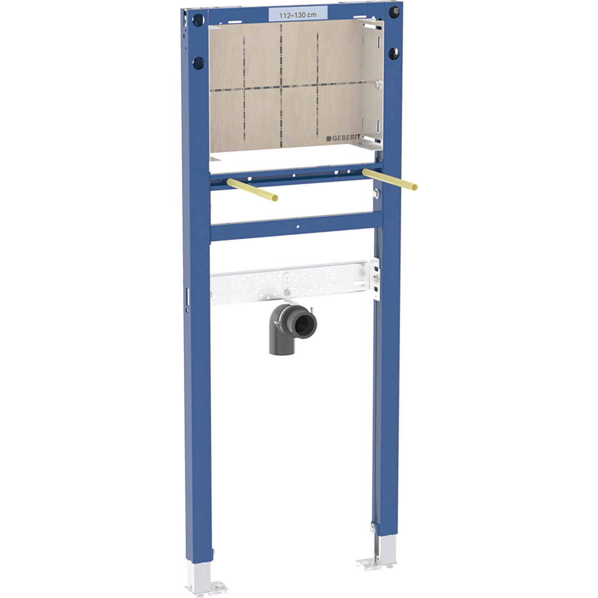 Duofix Element f. WT, 112-130cm schmale Ausführung, Wandarmatur UP- STLB-Bau Mustervorlage -