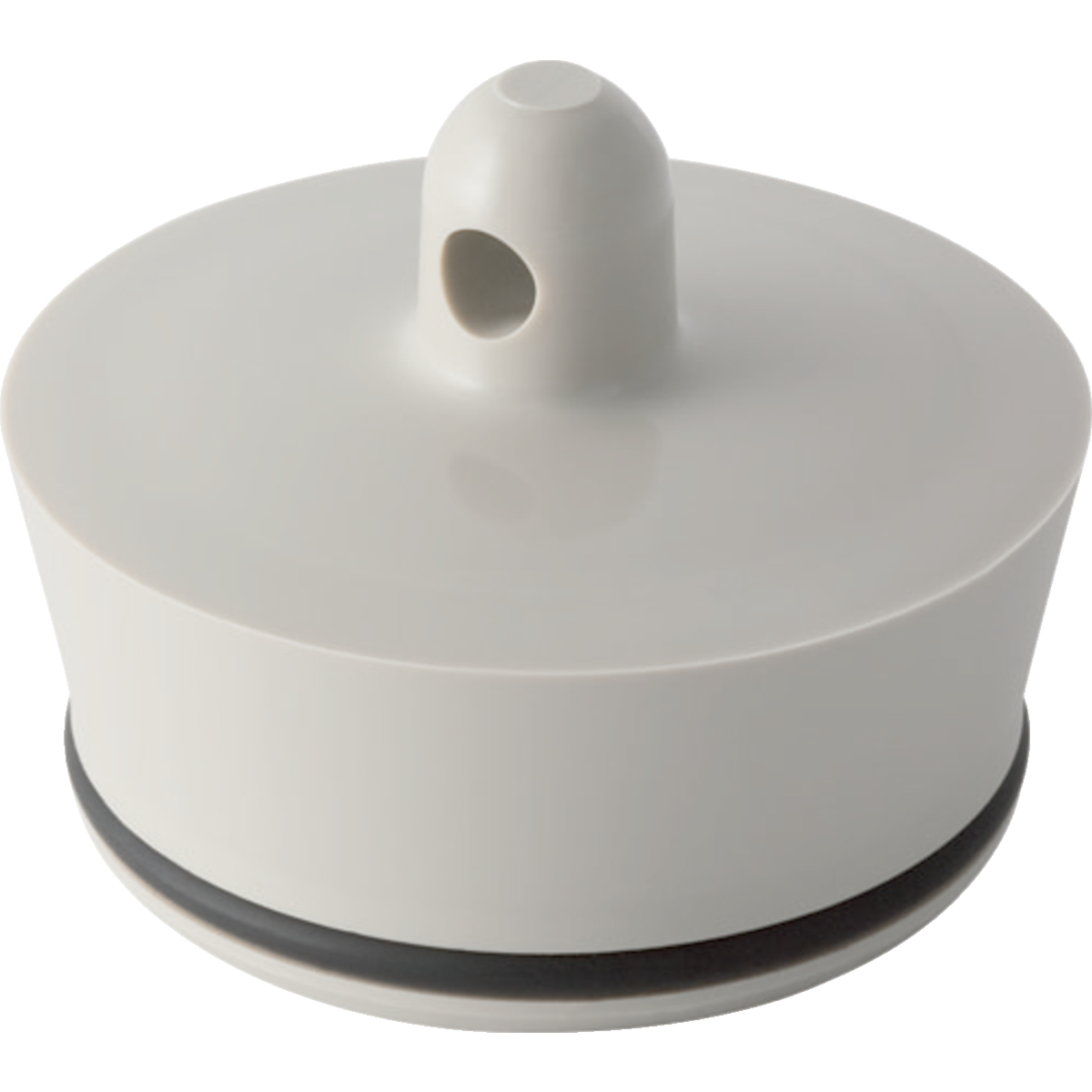 Ventilstopfen ohne Kette kieselgrau RAL7032- STLB-Bau Mustervorlage -