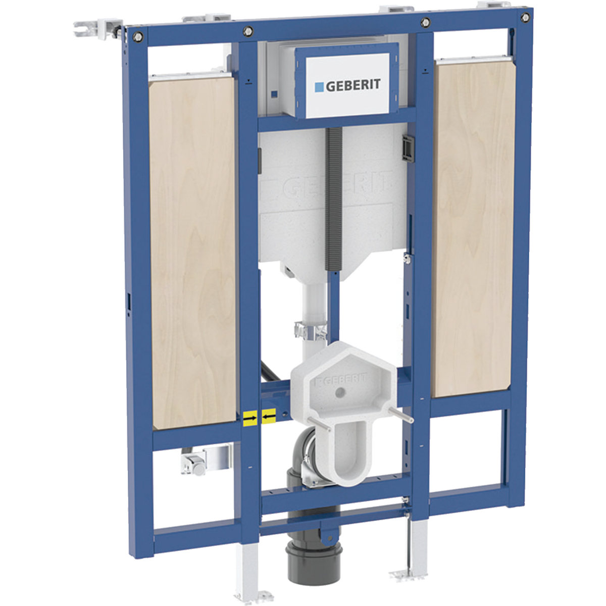 Duofix Element f. WWC, 112 cm Sigma UP-SPK 12cm, BF, Stütz/Haltegriffe- STLB-Bau Mustervorlage -