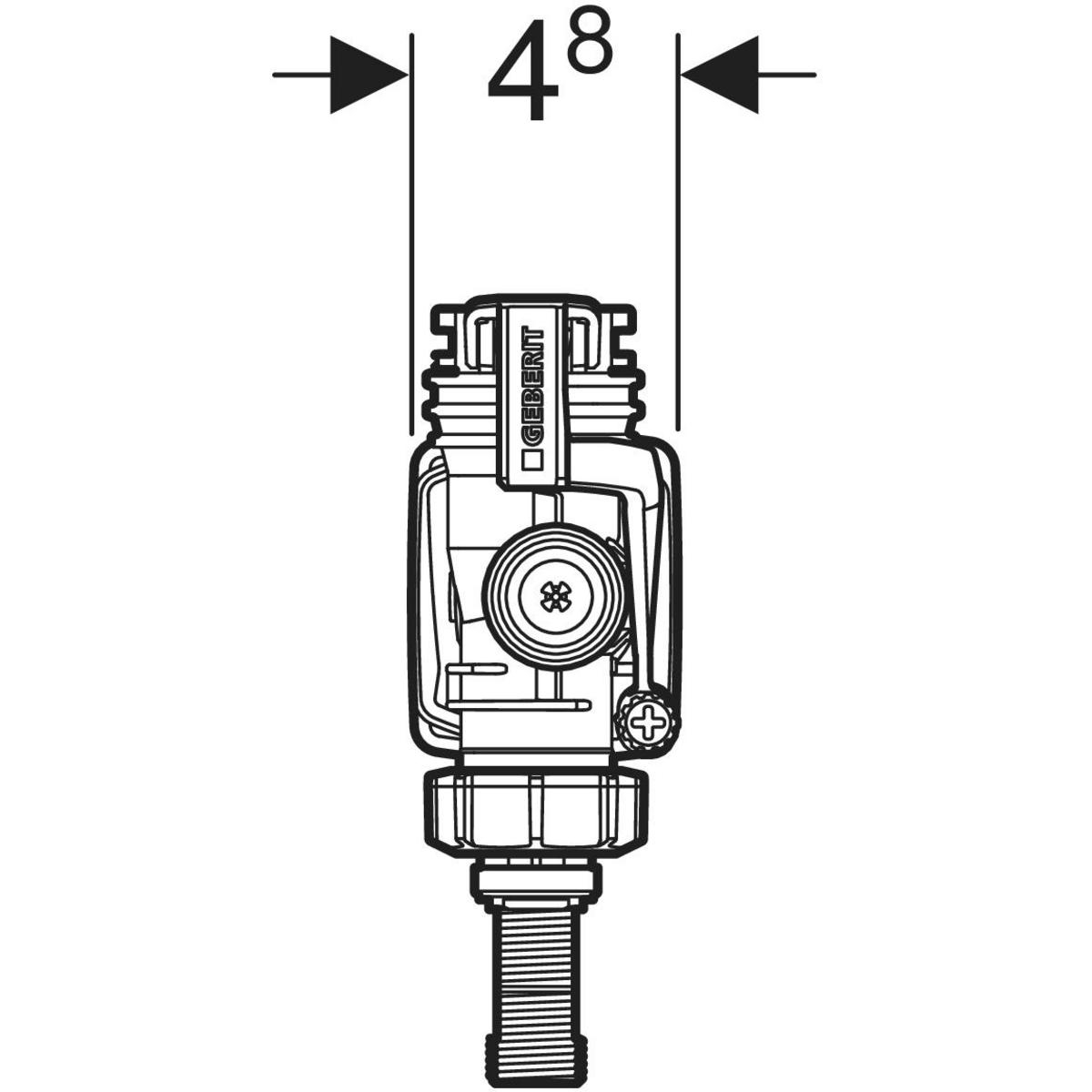 Robinet Flotteur Universel NF - Alimentation Latérale 12x17, Pour WC Wisa Et Schwab, Référence 8035.432783