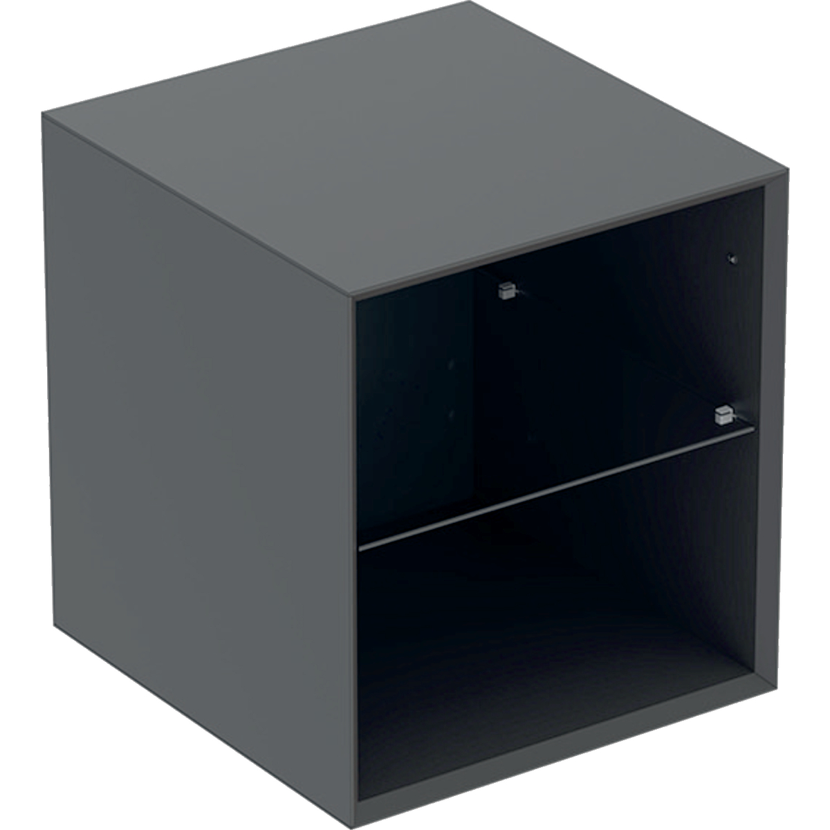 ONE Seitenelement 45x47x49,2cm, lava matt- STLB-Bau Mustervorlage -