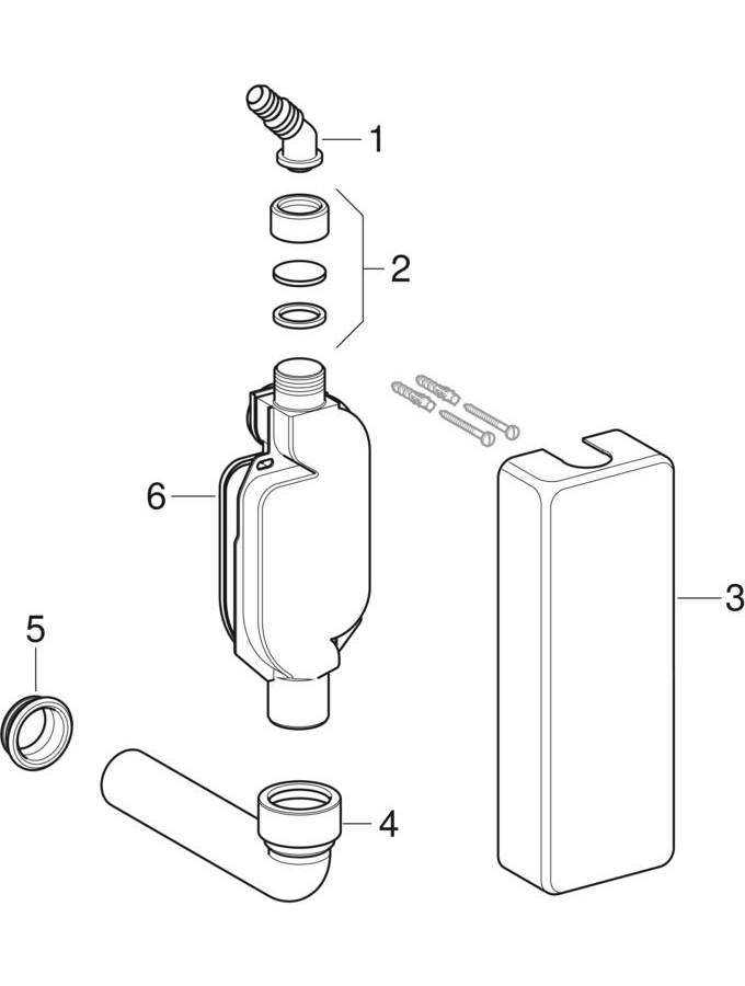 AP-Geruchsverschluss für Geräte