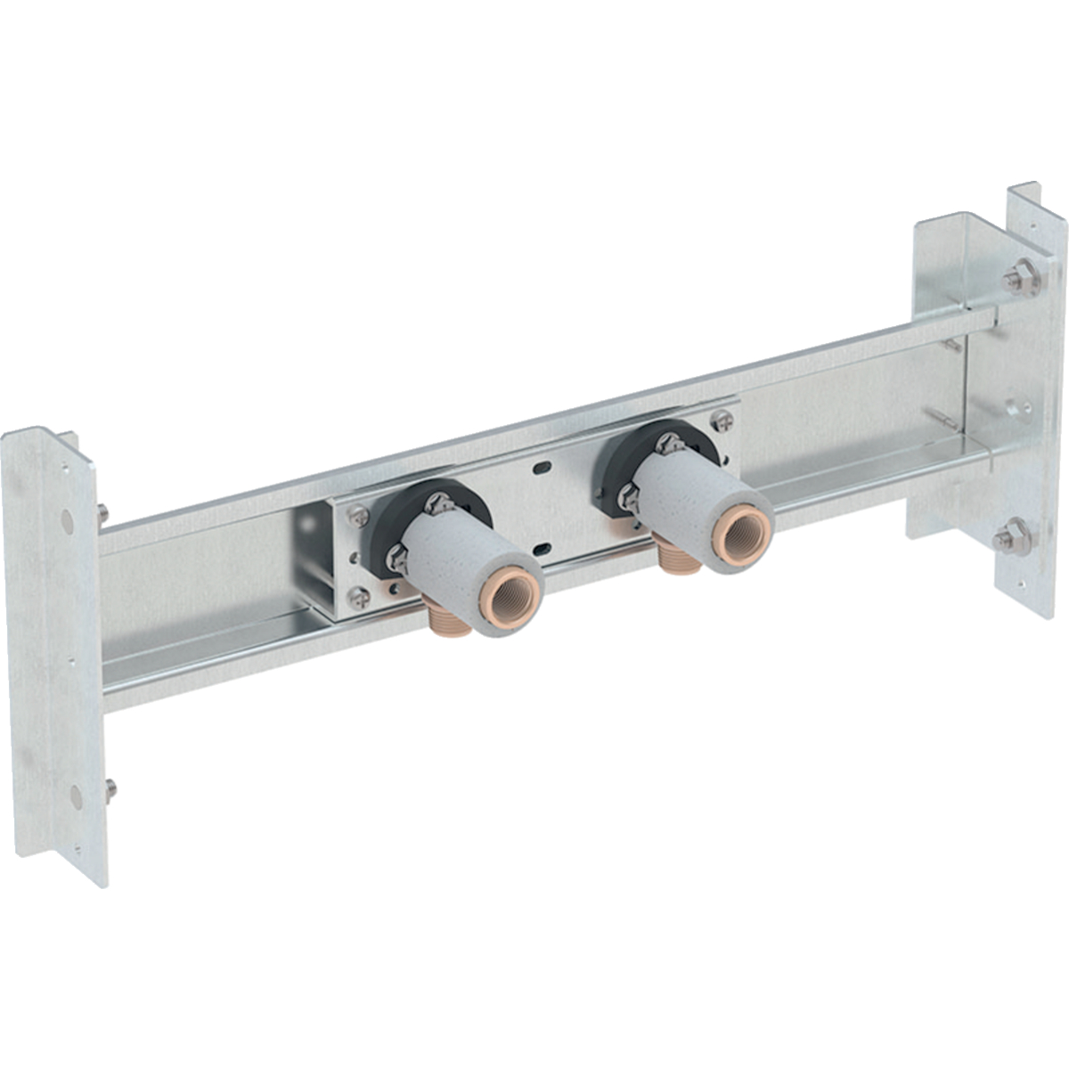 Duofix Traverse für AP-Armatur Pos. Armatur variabel mit Bef.- STLB-Bau Mustervorlage -