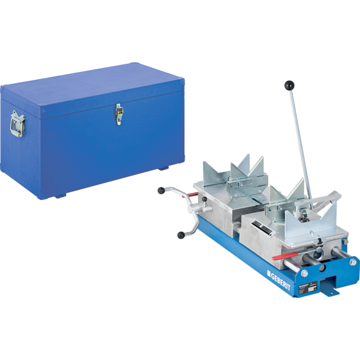 Dissolver set - verfroerder, garde, mengen (3 stuks Dissoldoppen 100 mm en 1 stuks dissolklem 500 mm van staal