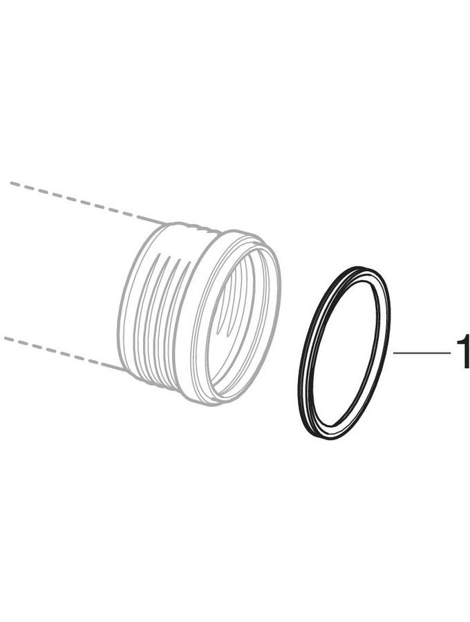 Juntas labiadas Geberit Silent-PP para tubos, accesorios y conexiones
