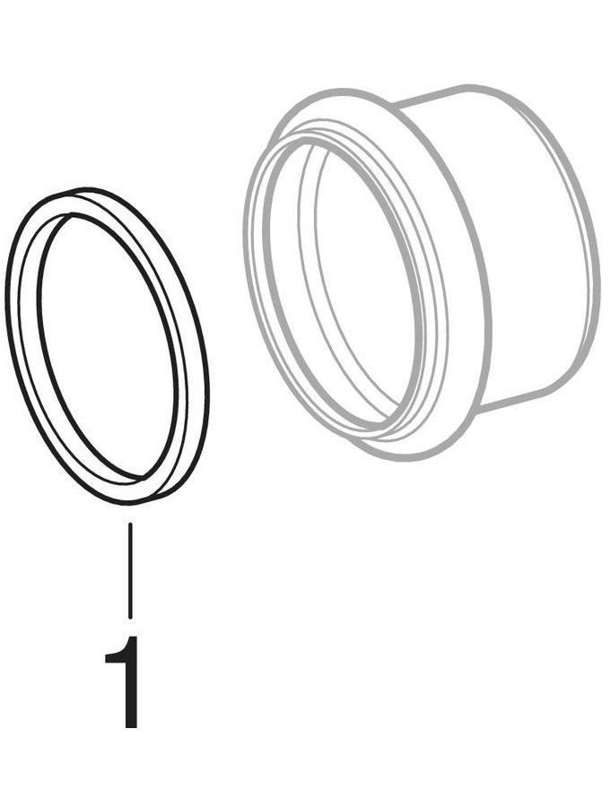Loddemuffer med O-ring