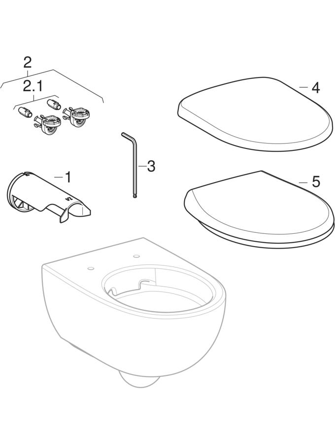 Подвесные унитазы Rimfree (Geberit Selnova)