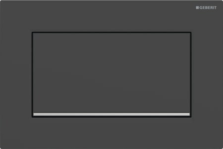 Geberit Sigma10 / hoekig, spoel-stop spoeling