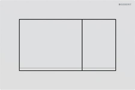 Geberit Sigma20 / hoekig