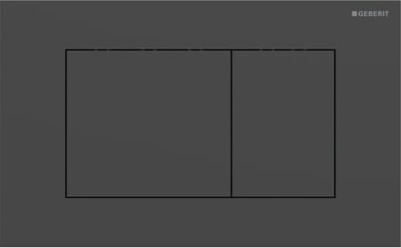 Geberit Sigma40 / hoekig