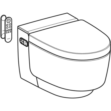 Geberit AquaClean Mera Comfort widok produktu