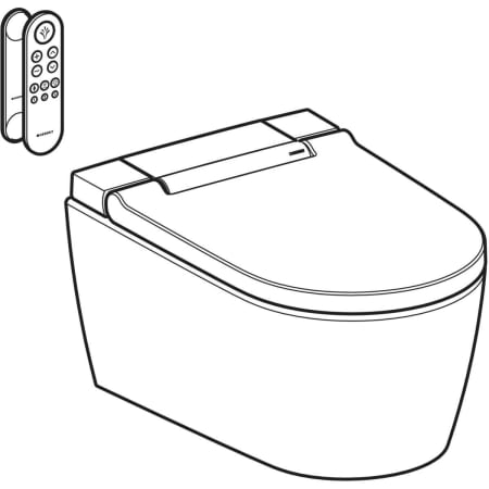 Geberit AquaClean Sela widok produktu