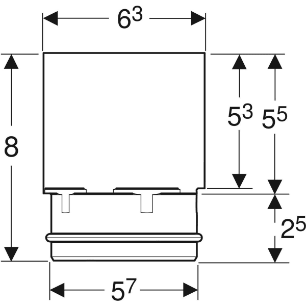 Geberit 690.936.00.1 - Lama Di Ricambio Per Forbice MEPLA-PF