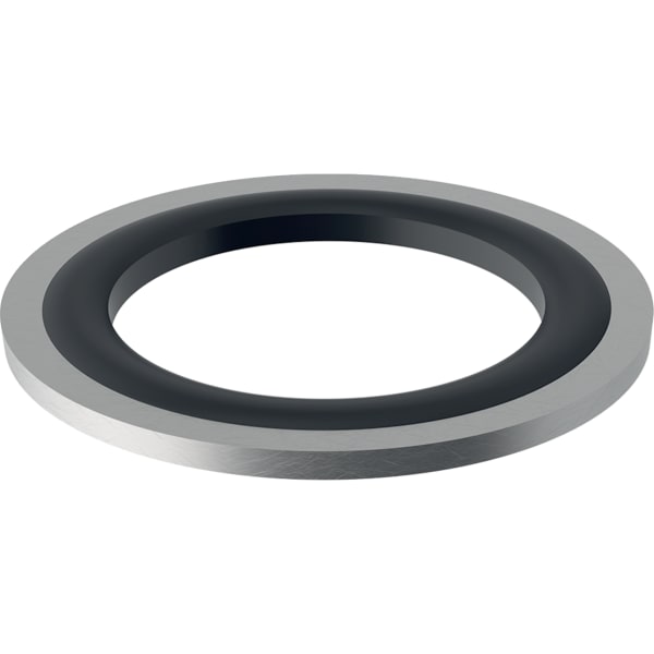 Geberit Mapress Flachdichtung EPDM 2K: G=1 3/4″, Material=Rostfritt stål / EPDM, da=50mm, di=39mm, s=2mm