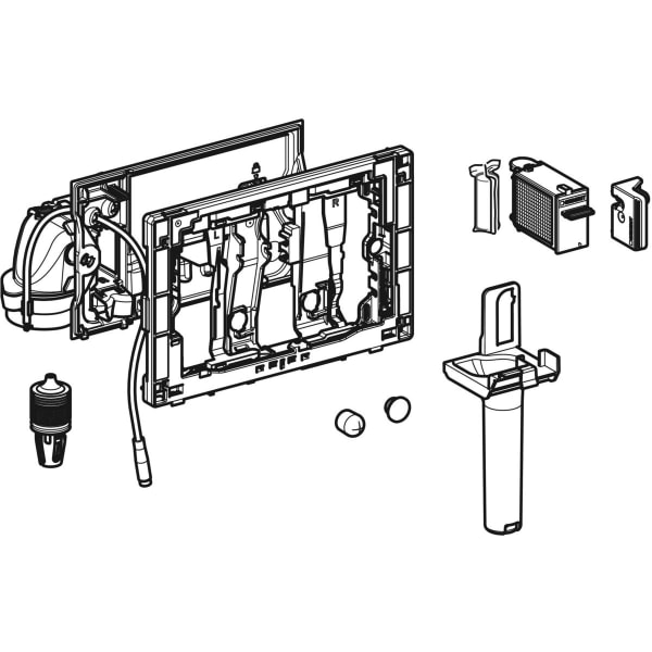 Lot De 3 Filtres à Charbon Actif Pour Geberit DuoFresh - Élimine Les Odeurs De Toilette