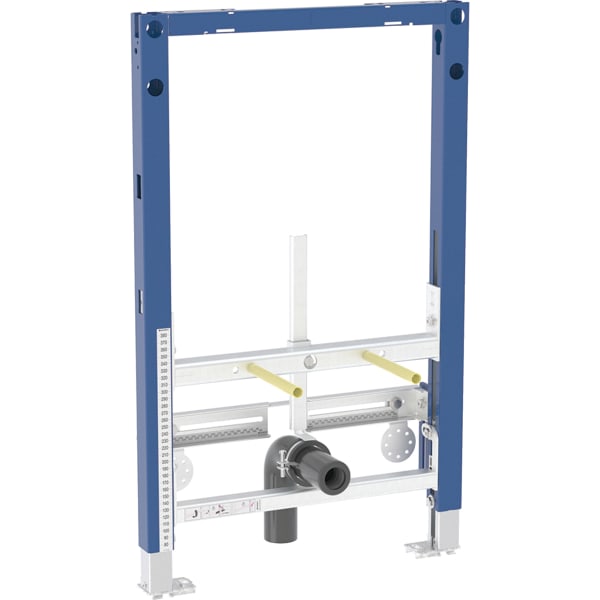 Armature Pour WC Suspendu Geberit Duofix 111.537.00.1 - Hauteur 82 Cm, Pour Cloison Sèche Ou Mur Plein