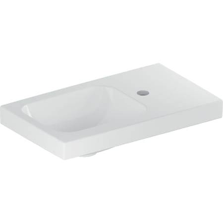 Geberit iCon Light handrinse basin with shelf surface