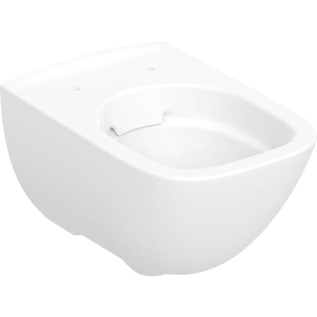 Geberit Modo seinapealne WC-pott, nurgeline disain, kinnine vorm, Rimfree