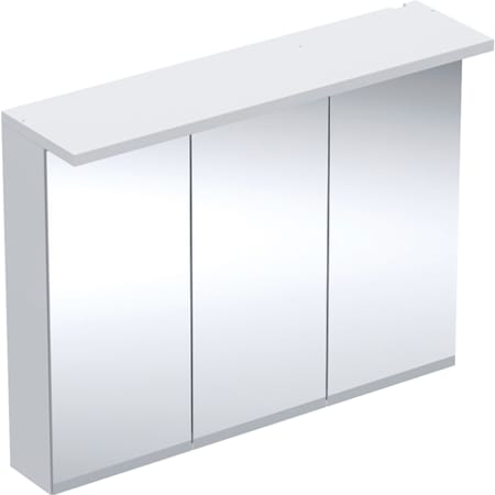 IDO Reflect Inline -peilikaappi valaistuksella ja kolmella ovella, keskioven saranapuoli oikea
