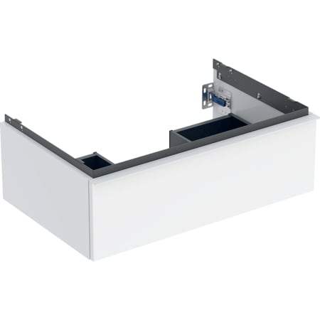 Geberit iCon cabinet for washbasin, with one drawer