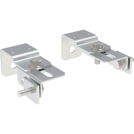 set of wall anchors for single installation, for Geberit Duofix element for wall-hung WC, with Alpha concealed cistern 8 cm