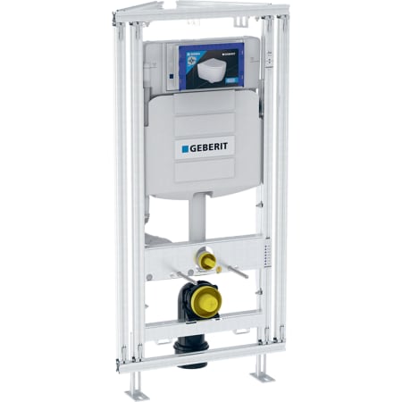 Geberit GISeasy module voor wand-wc, 120 cm, met Sigma inbouwreservoir 12 cm, hoekoplossing