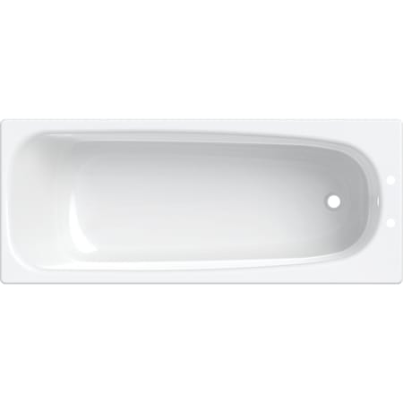 Twyford Neptune rectangular bathtub with feet