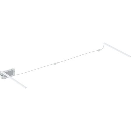 Ifö sæt lyspaneler til skuffe, venstre og højre, længde 35 cm