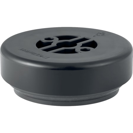 Geberit HDPE threaded connector with screw cap