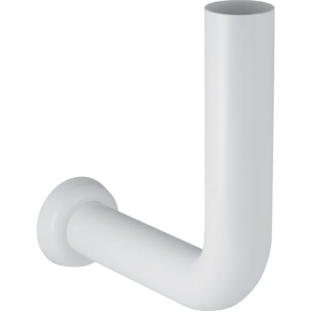 Geberit flush bend 90°, high-level, with collar