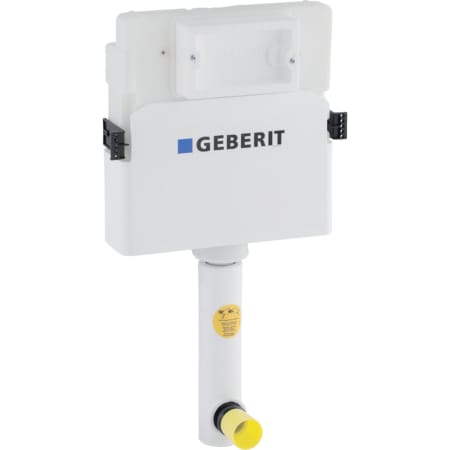 Geberit Delta 12 cm-es falsík alatti öblítőtartály, 6/3 liter, elölről történő működtetéssel
