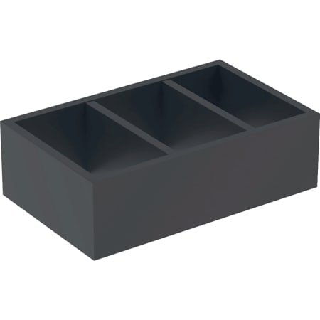 Geberit drawer insert, H-partition, for bottom drawer