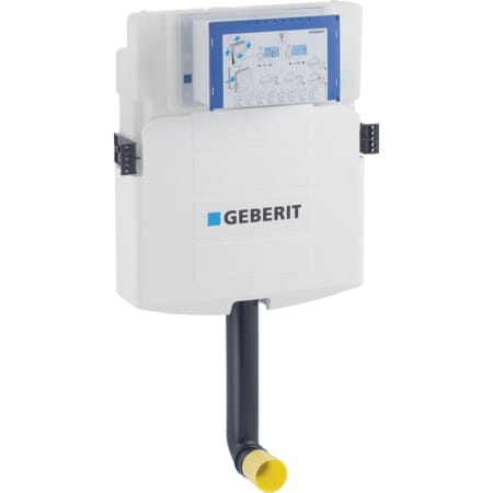 Geberit Sigma concealed cistern 12 cm, 6 / 3 litres, ship model, with front actuation