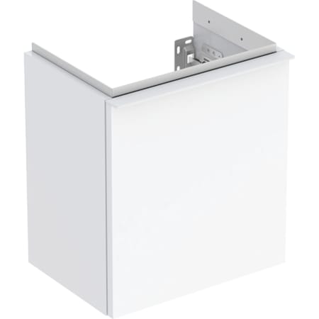 Geberit iCon cabinet for handrinse basin, with one door