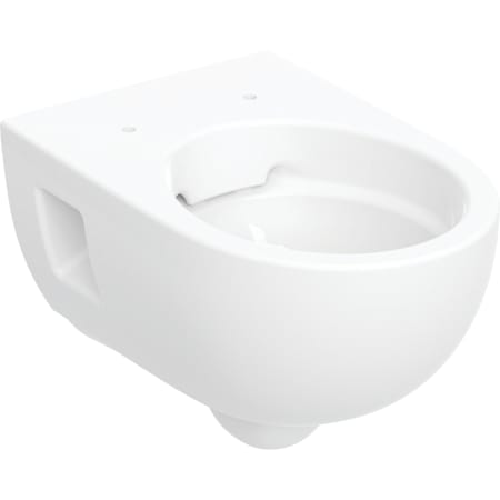 Geberit Selnova sienas tualetes pods Premium, ar dziļo skalošanu, ar daļēji gludām sānu malām, Rimfree